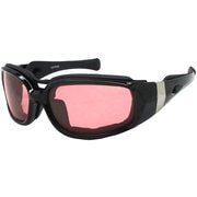 Protection Eyewear SUPREME メンズ 偏光サングラス ピンクレンズ ライダーサングラス バイク/自転車 RS910-PINK