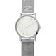 腕時計 シルバー レディース メタルバンド 34mm 並行輸入品 1年保証 NY2620