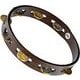 TA1VM-WB [マイネル タンバリン Vintage Wood Tambourine Dual-Alloy Jingles]