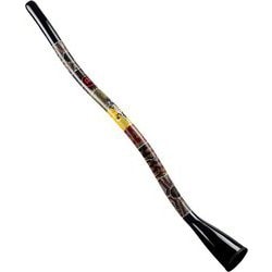 マイネル ディジュリドゥ 51インチ Synthetic Didgeridoo S-Shape 軽量合成樹脂製 Tuning/C SDDG2-BK