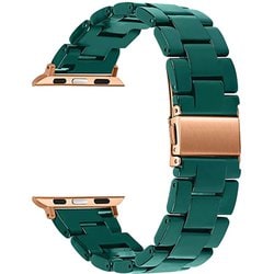 YHDM3SW6L-TR [Apple Watch 42/44/45mm用 マーブル3連 スウィティ ターコイズ]