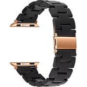 YHDM3SW6S-BK [Apple Watch 38/40/41mm用 マーブル3連 スウィティ ブラック]