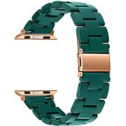 YHDM3SW6S-TR [Apple Watch 38/40/41mm用 マーブル3連 スウィティ ターコイズ]