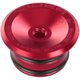 Crank axle cap レッド BB24HE1