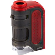 【限定】 ハンディ顕微鏡ZOOM ミクロ体観セット 牧場 レッド RXTG3R