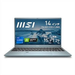 MSI Prestige-14-A12SC-239JP ノートPC 最新CPU搭載、持ち運びしやすい薄型・軽量の14型クリエイター