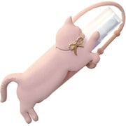 H04-2071 [ジオナチュレ ポータブルボトルウィズホルダー 除菌スプレーボトル 30ml ネコ ピンク]
