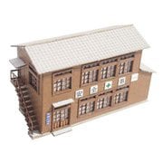 1032 2階建詰所 （木造） [鉄道模型用レイアウト用品]