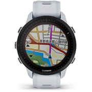 Forerunner 955 Dual Power (フォアランナー 955 デュアルパワー)  White（ホワイト） 46.5mm シリコンバンド Suica対応 ランニングGPSウォッチ 010-02638-D1