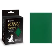 KING Sleeve キングスリーブ スタンダードサイズ グリーン [トレーディングカード用品]