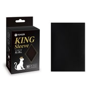 KING Sleeve キングスリーブ ミニサイズ ブラック [トレーディングカード用品]