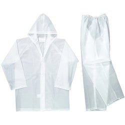 EVAレインスーツ クリア SS 1550