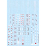 RB02-144WAR 1/144 RB02 コーションデカール ホワイト&レッド [プラモデル用品]