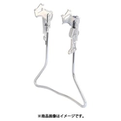 軽快車用両立スタンド クロムメッキ クロムメッキ（27インチ用） W-12