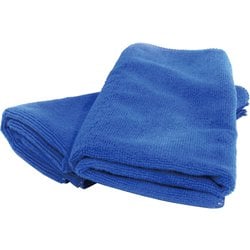 マイクロファイバータオル 10枚入 ブルー TT-YTOWELBLUE10