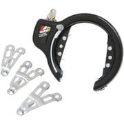 シリンダー式大型リング錠 13・16・19バンド付 ブラック GR-750