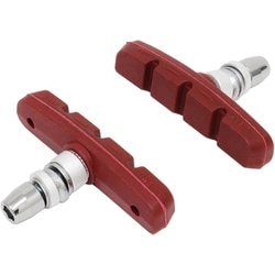 Vブレーキシュー（ナット付き） レッド PSC-V