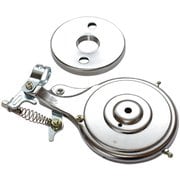 実用車用バンドブレーキ ワイヤー式 シルバー WF