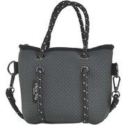 1171 [洗えるバッグ TINY BOUTIQUE ハンドバッグ CHARCOAL]