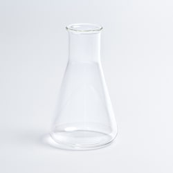 BOROSIL LAB GLASS 耐熱 ガラス 広口 フラスコ 500 ブランク 2LB0FW0_05_010