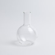 2LB1FB0_05_010 [BOROSIL LAB GLASS 耐熱 ガラス 平底 フラスコ 500 ブランク]