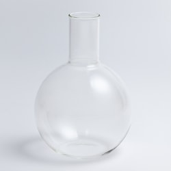 BOROSIL LAB GLASS 耐熱 ガラス 平底 フラスコ 2000 ブランク 2LB1FB0_20_010