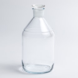 BOROSIL LAB GLASS ガラス 保存瓶 硝子栓 2000 ブランク 2LL2BTG_20_010