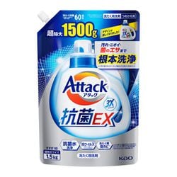 ヨドバシ.com - アタック アタック抗菌EX つめかえ用 1500g [液体洗剤