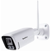 監視カメラ SpotCam BCW1 バレット型 屋外壁面取付け IP66 クラウド保存/SD対応 モーション/音声検知 スマホアプリ対応 SPC-SPOTCAM-BCW1