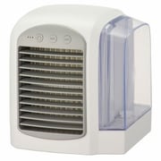 パーソナルクーラー冷風扇 LEDライト付き KIS-U380PK-W