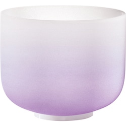 Sonic Energy Collection クリスタル・シンギングボウル Color Frosted Crystal Singing Bowls 8” 493.88Hz/B4 CSBC8B CSBC8B
