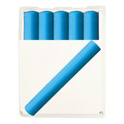 #74149 [工事用チョーク10本入プラケース付 青]