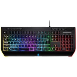 ゲーミングキーボード RACEN メンブレンゲーミングキーボード 108キー 日本語配列 ブラック CRC-GMBKRGB01