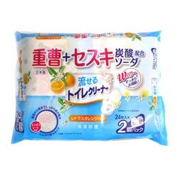 KIREI楽々流せる重曹セスキトイレクリーナー 24枚×2パック
