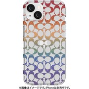 CIPH-086-SCRGC [iPhone 13 Coach Protective Case - Rainbow Glitter Signature]
