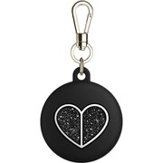 KSAT-001-BLK [KSNY Silicone AirTag Case - Rococo Black]