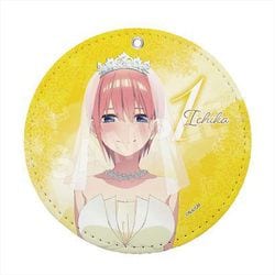 映画 五等分の花嫁 レザーコースターキーホルダー （01） 中野一花 [キャラクターグッズ]