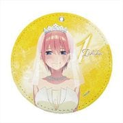 映画 五等分の花嫁 レザーコースターキーホルダー （01） 中野一花 [キャラクターグッズ]