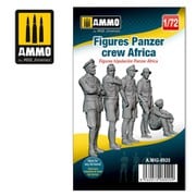 AMO-8920 1/72 WW.II ドイツ 戦車兵 （アフリカ戦線） （5体セット） [1/72スケール プラモデル]