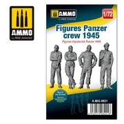 AMO-8921 1/72 WW.II ドイツ 戦車兵 1945 （4体セット） [1/72スケール プラモデル]