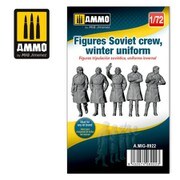 AMO-8922 1/72 WW.II ソ連 車輛乗組員 （冬季装備） （5体セット） [1/72スケール プラモデル]