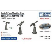 IJN35012 1/350 日本海軍 留式7.7mm機銃 [1/350スケール プラモデルパーツ]