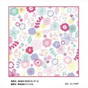 夏目友人帳 ミニタオル ボタニカルフラワー Ver. ピンク [キャラクターグッズ]
