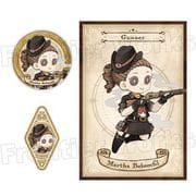 Identity V 第五人格 缶バッジ/アクリルキーホルダー/ポストカード セット ファンタジーシリーズ 空軍 / Gunner [キャラクターグッズ]
