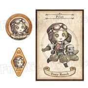Identity V 第五人格 缶バッジ/アクリルキーホルダー/ポストカード セット ファンタジーシリーズ 機械技師 / Pilot [キャラクターグッズ]