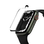 SE_W45SPEGSH_TR [Apple Watch Series 9/8/7 45mm 対応 フィルム ラウンドエッジ 保護シート Shield 3D トランスパレント]