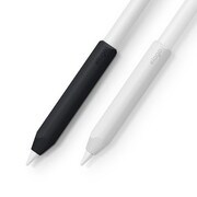 Apple Pencil 第2世代 対応 グリップ GRIP HOLDER ホワイト/ブラック EL_AP2CSSCGI_WH