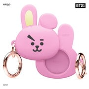 EL_ATGCSSCBG_CO [AirTag 対応 ケース 公式 BT21商品 LINE FRIENDS COLLABORATION BT21 （Tag） Cooky]