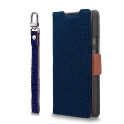 Pixel 6a 対応 ケース 手帳型 デニム NU JEANS インディゴ CR_P6ACSDNNJ_ID