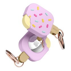 EL_ATGCSSCIG_LV [AirTag 対応 ケース ICE CREAM ラベンダー]
